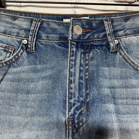 Sky and Sparrow Distressed Denim Short - Picture 7 of 16